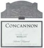 Concannon Selected Vineyards Merlot 2006 Front Label