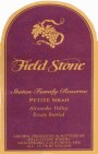 Field Stone Staten Family Reserve Petite Sirah 2006 Front Label