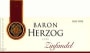 Baron Herzog Zinfandel (OU Kosher) 1997 Front Label