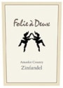 Folie a Deux Amador County Zinfandel 2004 Front Label