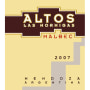 Altos Las Hormigas Malbec 2007 Front Label