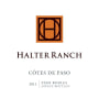 Halter Ranch Cotes de 2011  Front Label