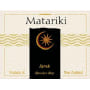 Matariki Syrah 2001 Front Label
