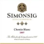 Simonsig Chenin Blanc 2007 Front Label