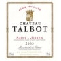 Chateau Talbot  2003 Front Label