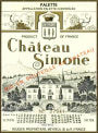 Chateau Simone Palette Rouge 2008 Front Label
