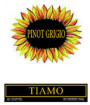Tiamo Organic Pinot Grigio 2006 Front Label