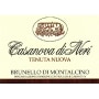 Casanova di Neri Brunello di Montalcino Tenuta Nuova 2003 Front Label