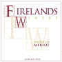 Firelands Merlot 2006 Front Label