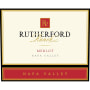 Rutherford Ranch Merlot 2005 Front Label