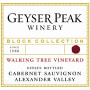 Geyser Peak Walking Tree Vineyard Cabernet Sauvignon 2004 Front Label