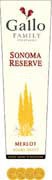Gallo of Sonoma Merlot 2005 Front Label