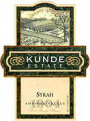 Kunde Syrah 2004 Front Label