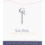Craggy Range Winery Le Sol Syrah 2005 Front Label