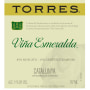 Torres Vina Esmeralda Blanco 2007 Front Label
