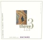 Three Wine Company Spinelli Mataro 2013  Front Label