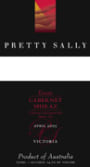 Pretty Sally Cabernet Sauvignon/Shiraz 2004 Front Label