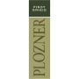 Plozner Pinot Grigio 2006 Front Label