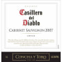 Casillero del Diablo Cabernet Sauvignon 2007 Front Label