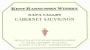 Kent Rasmussen Napa Valley Cabernet Sauvignon 2004 Front Label