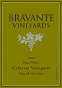 Bravante Vineyards Cabernet Sauvignon 2008 Front Label