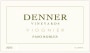 Denner Viognier 2005 Front Label