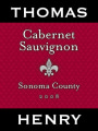 Thomas Henry Wines Cabernet Sauvignon 2008  Front Label