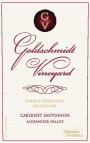 Goldschmidt Vineyard Vyborny Vineyard Cabernet Sauvignon 2009  Front Label
