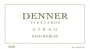 Denner Syrah 2009  Front Label