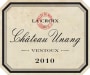 Chateau Unang Ventoux La Croix 2010 Front Label