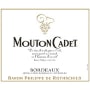Mouton Cadet Rouge 2006 Front Label