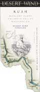 Desert Wind Ruah 2006 Front Label