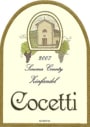 Cocetti Wines Zinfandel 2007  Front Label
