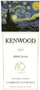 Kenwood Artist Series Cabernet Sauvignon 2003 Front Label