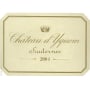 Chateau d'Yquem Sauternes 2004 Front Label