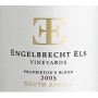 Ernie Els Proprietor's Blend 2005 Front Label