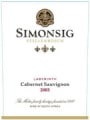 Simonsig Cabernet Sauvignon 2003 Front Label