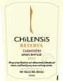 Chilensis  Reserva Carmenere 2012 Front Label