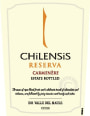 Chilensis  Reserva Carmenere 2013 Front Label
