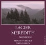 Lagier Meredith Mondeuse 2011 Front Label