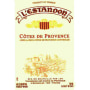 L'Estandon Provence Rose 2007 Front Label