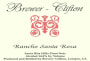 Brewer-Clifton Rancho Santa Rosa Pinot Noir 2007 Front Label