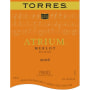 Familia Torres Atrium 2006 Front Label