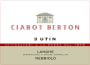 Ciabot Berton 3 Utin Nebbiolo 2014 Front Label