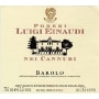 Luigi Einaudi Barolo Cannubi 2003 Front Label