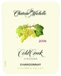 Chateau Ste. Michelle Cold Creek Vineyard Chardonnay 2006 Front Label