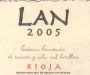 Bodegas Lan Rioja Edicion Limitada 2005 Front Label