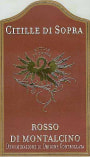 Citille di Sopra Rosso di Montalcino 2010 Front Label