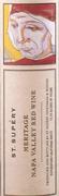 St. Supery Meritage Napa Valley Red Wine 1996 Front Label