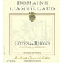 Dom. de l'Ameillaud Cotes du Rhone 1999 Front Label